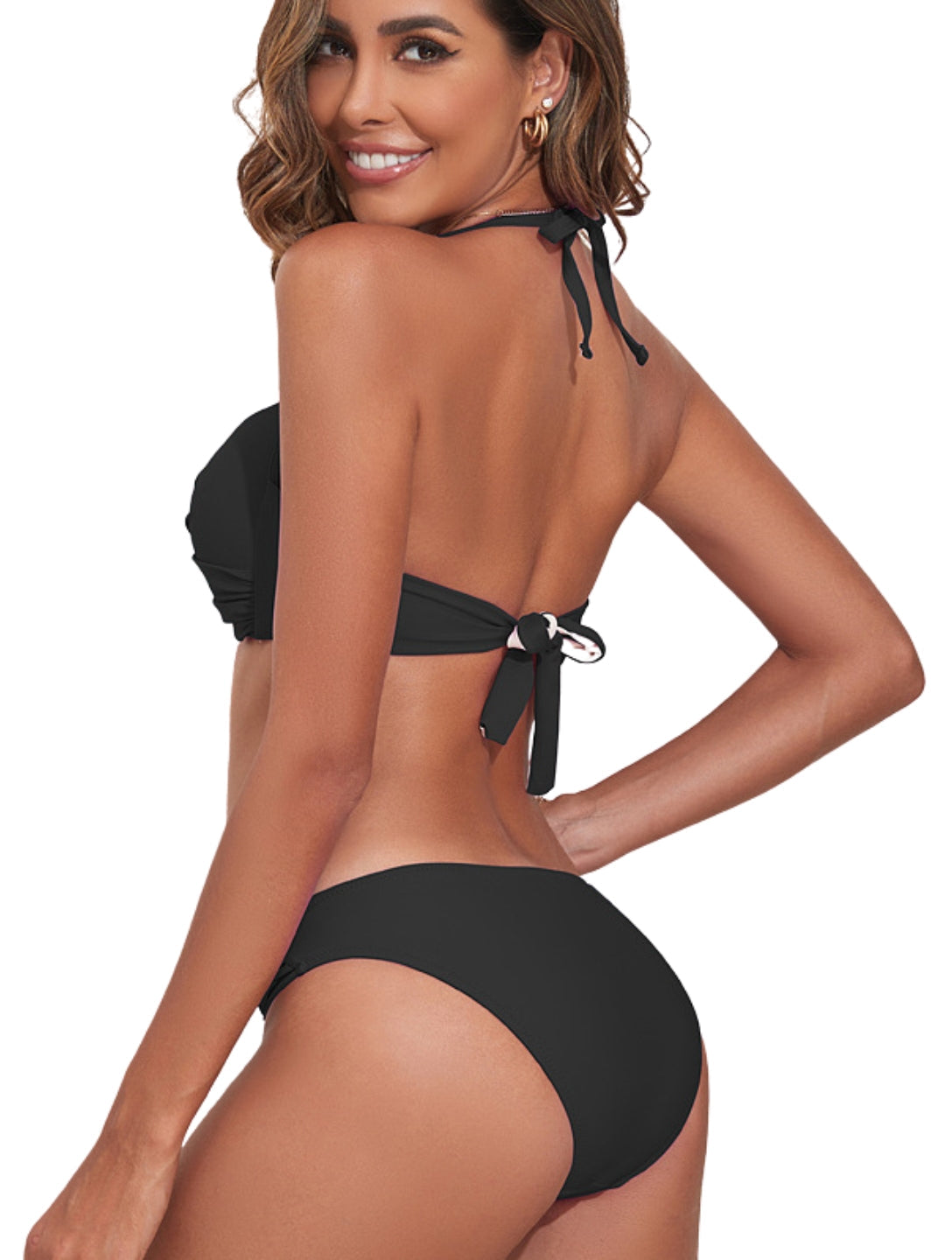 Biquíni Halter Twist & Lift