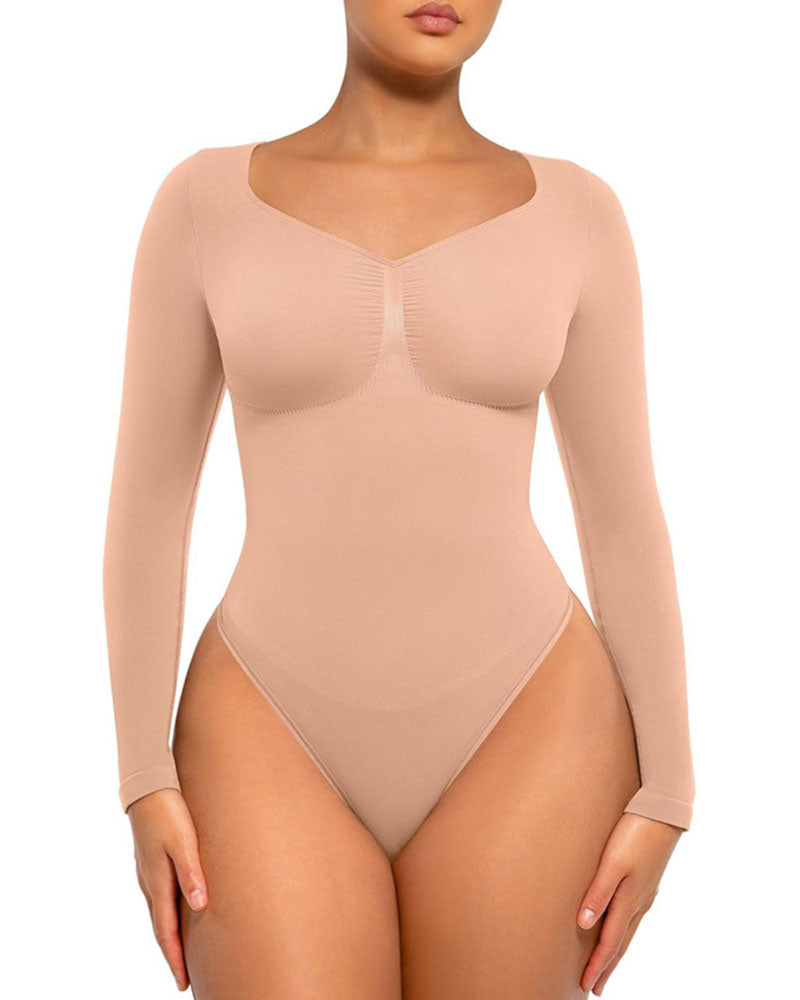 Body Manga Longa Modelador