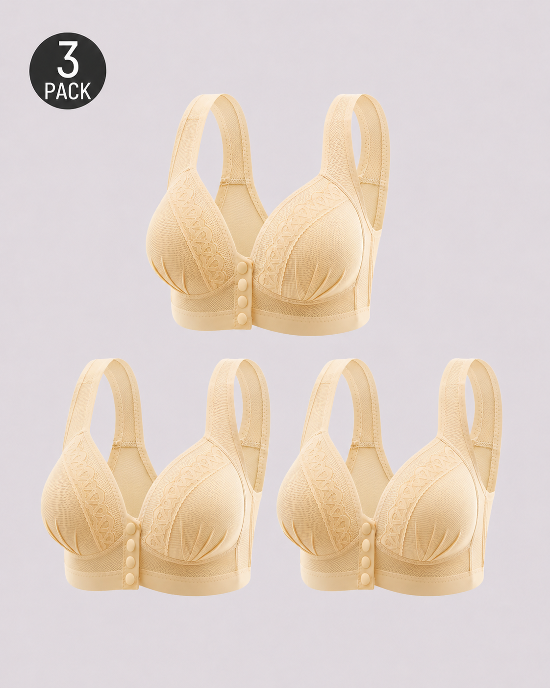 Sutiã Plus Size Push-Up Ultra Conforto