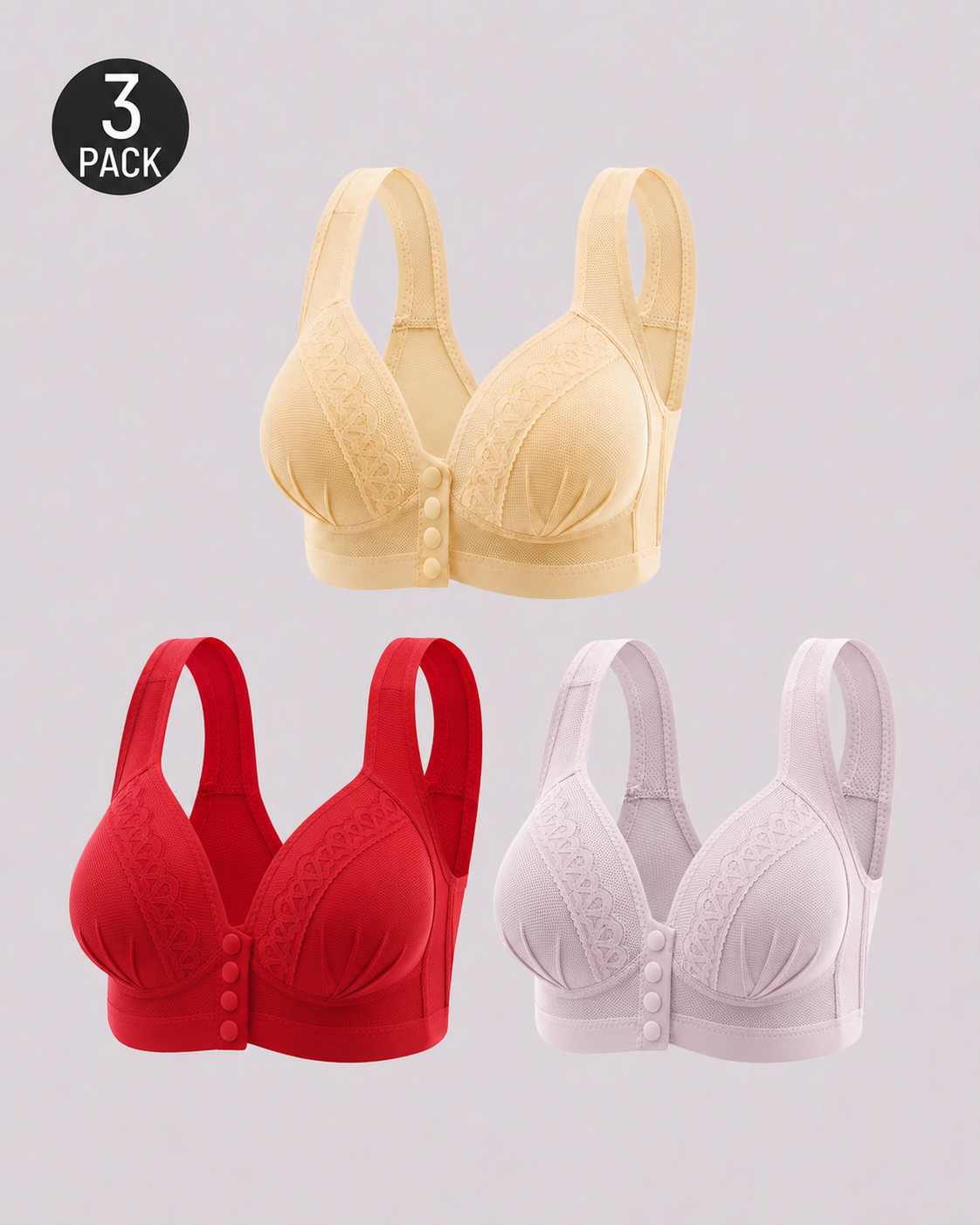 Sutiã Plus Size Push-Up Ultra Conforto