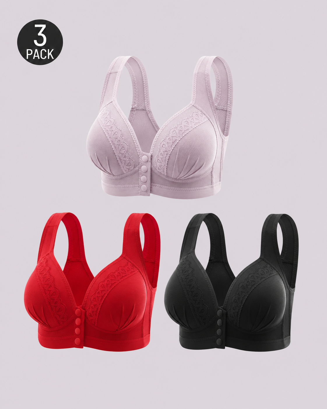 Sutiã Plus Size Push-Up Ultra Conforto