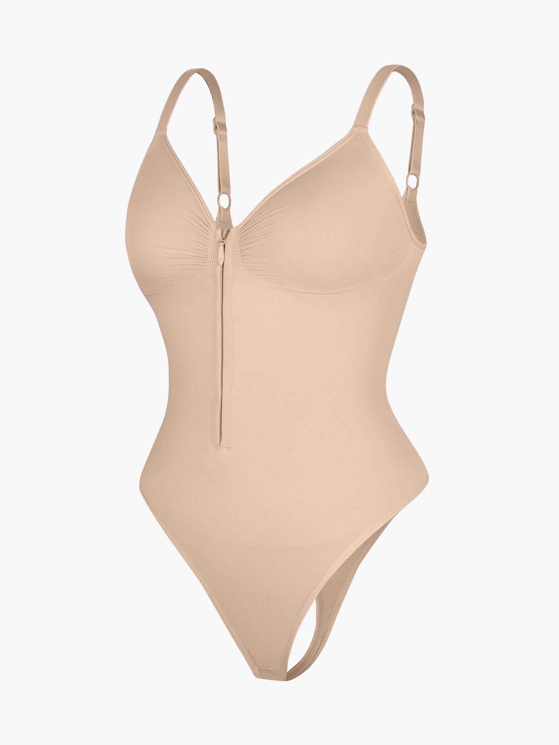 Body Modelador com Zíper Frontal