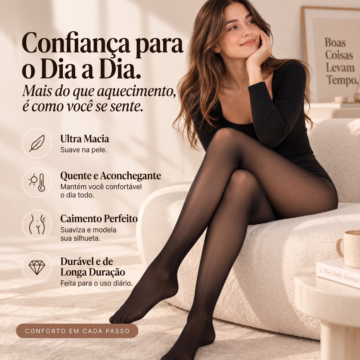Meia-Calça Térmica Bella Curve