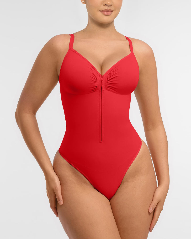 Body Modelador com Zíper Frontal