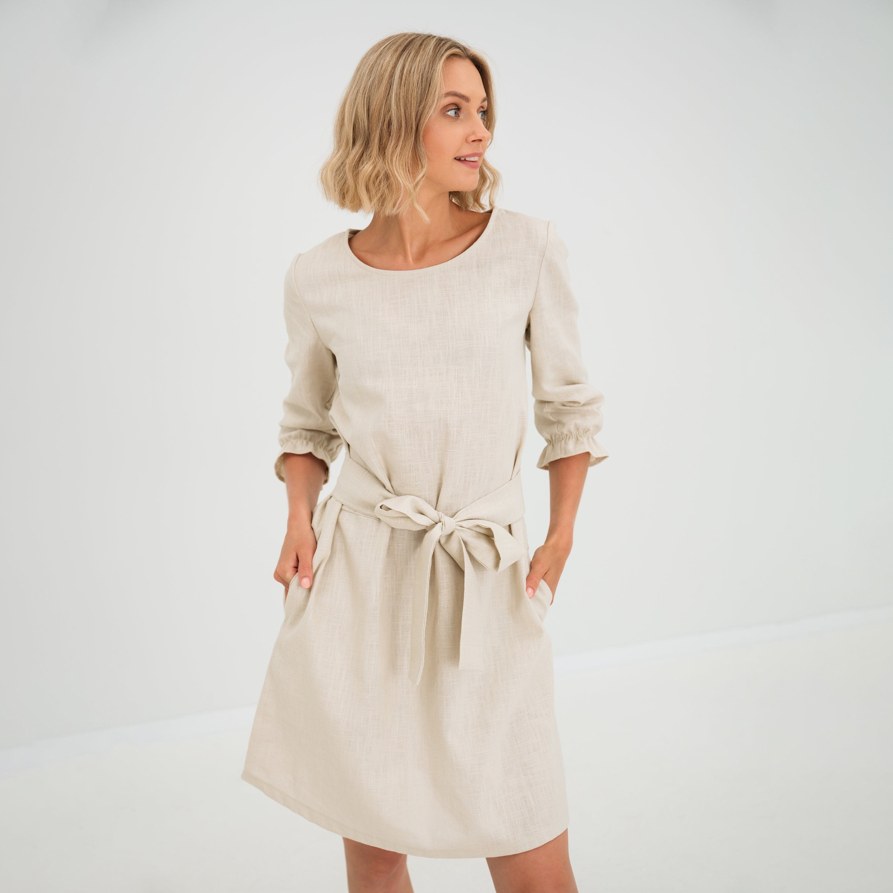 Vestido Linho Emma