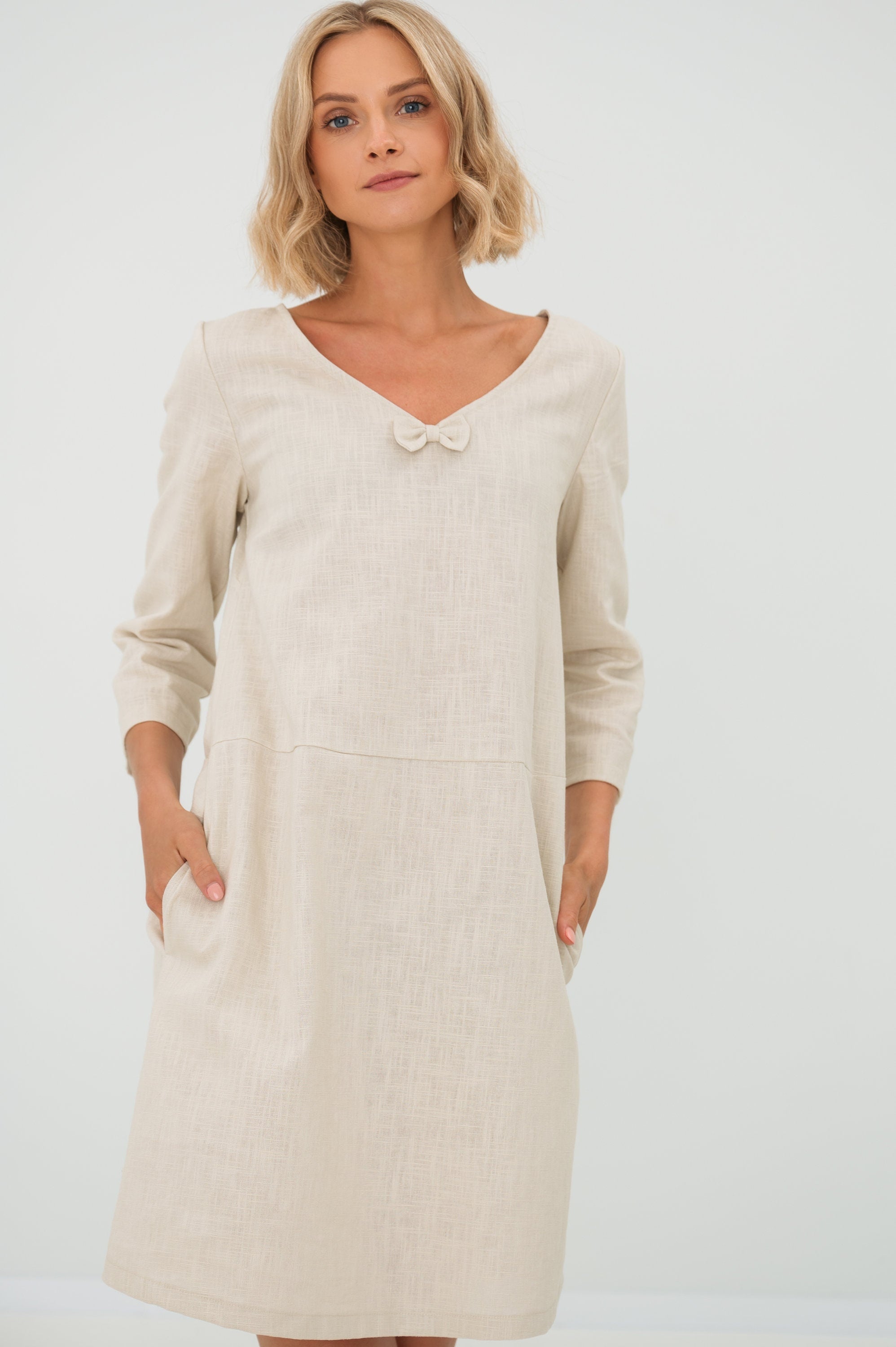 Vestido Linho Sunset