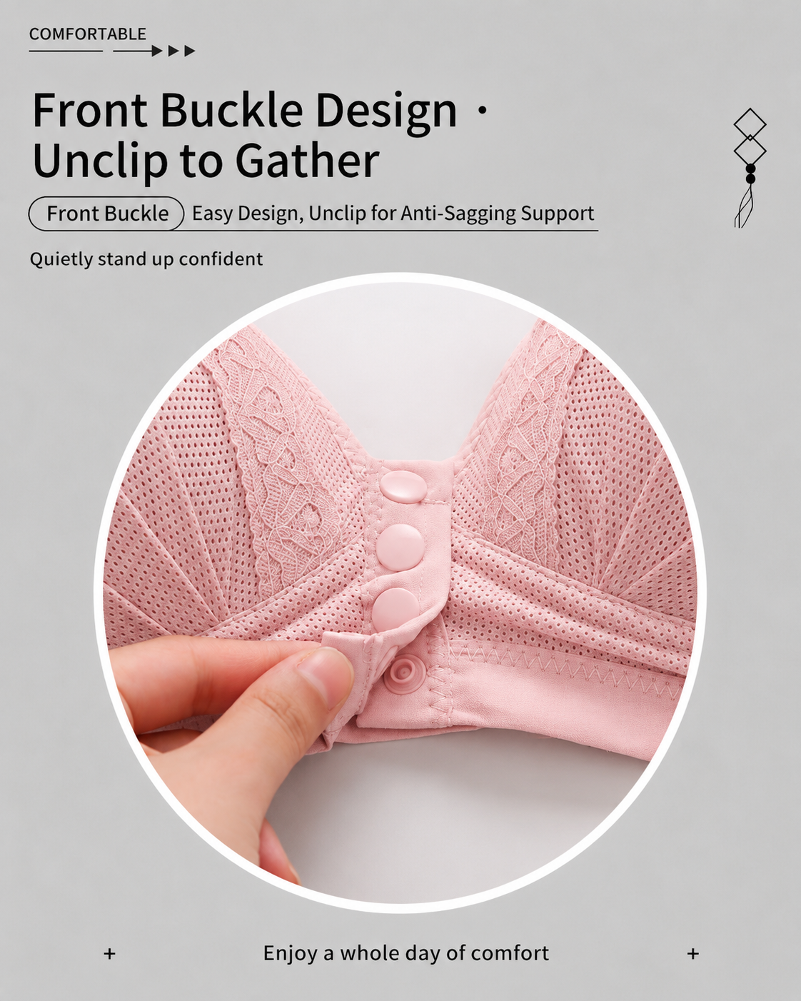Sutiã Plus Size Push-Up Ultra Conforto