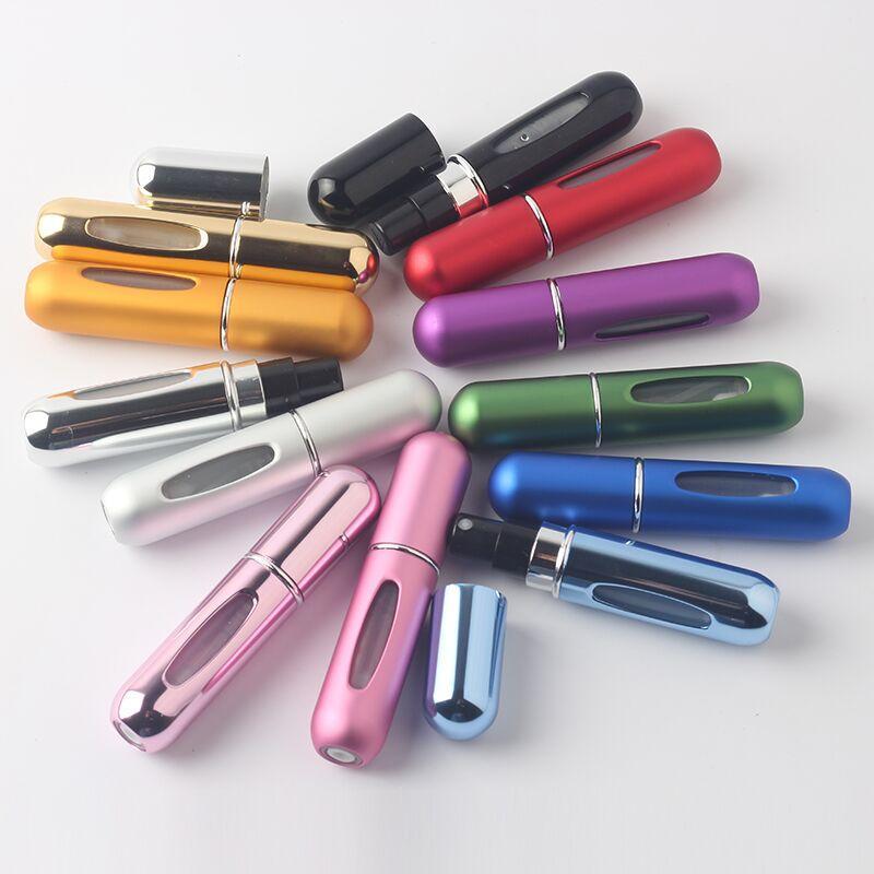 Frasco de Perfume Recarregável Spray Portátil 5 ML