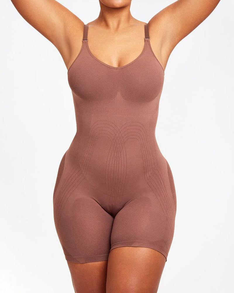 Macacão Modelador em Tule