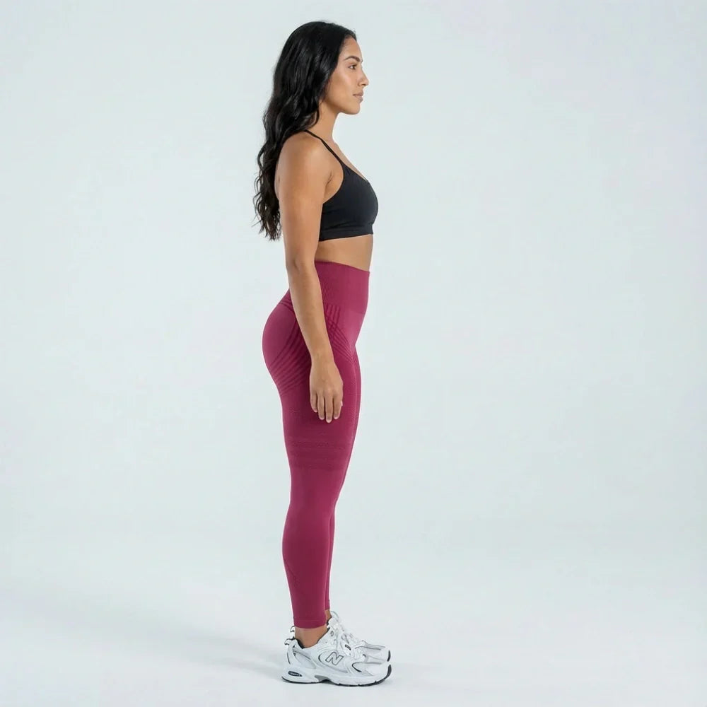 Legging Modeladora 3D Bordô