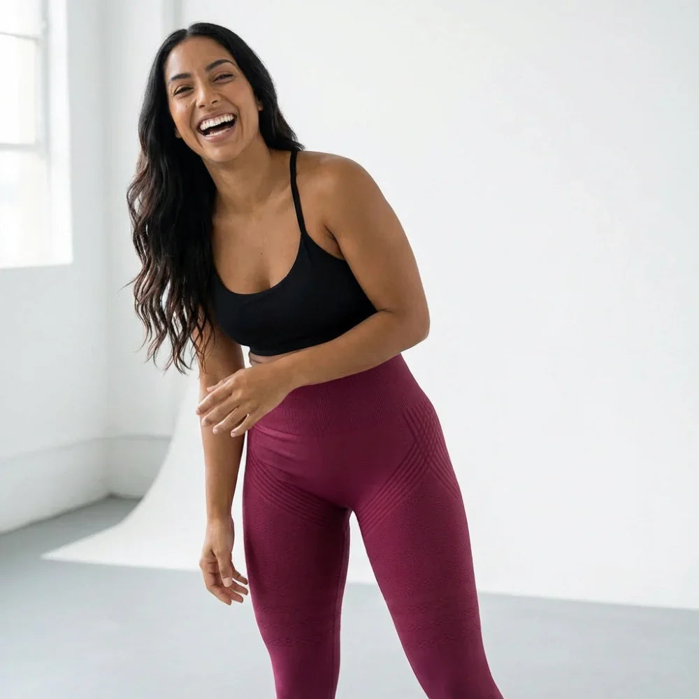 Legging Modeladora 3D Bordô