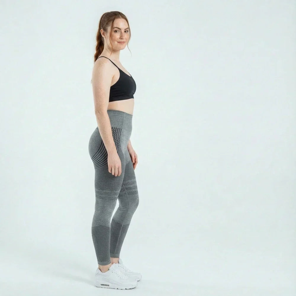 Legging Modeladora 3D Cinza