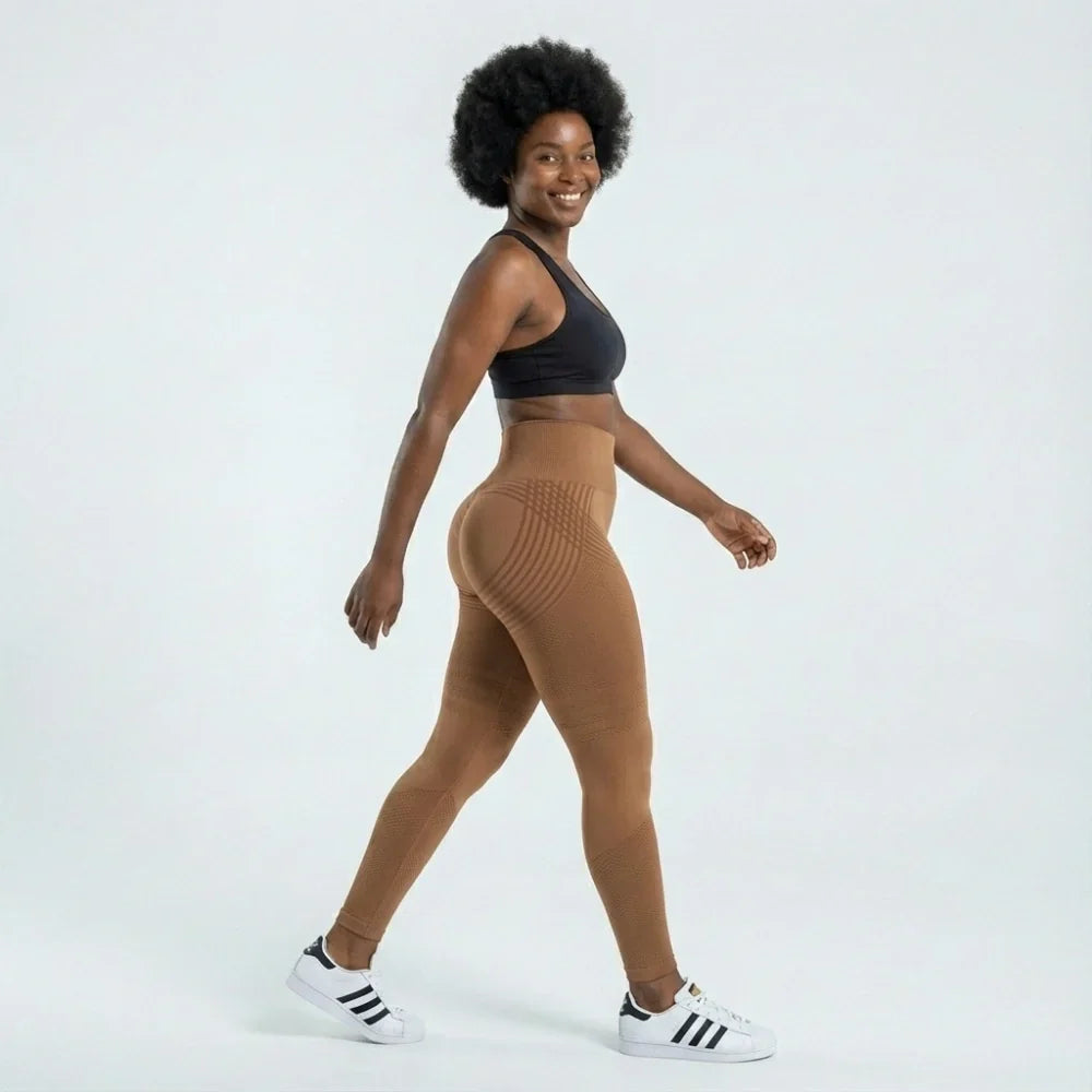 Legging Modeladora 3D Marrom
