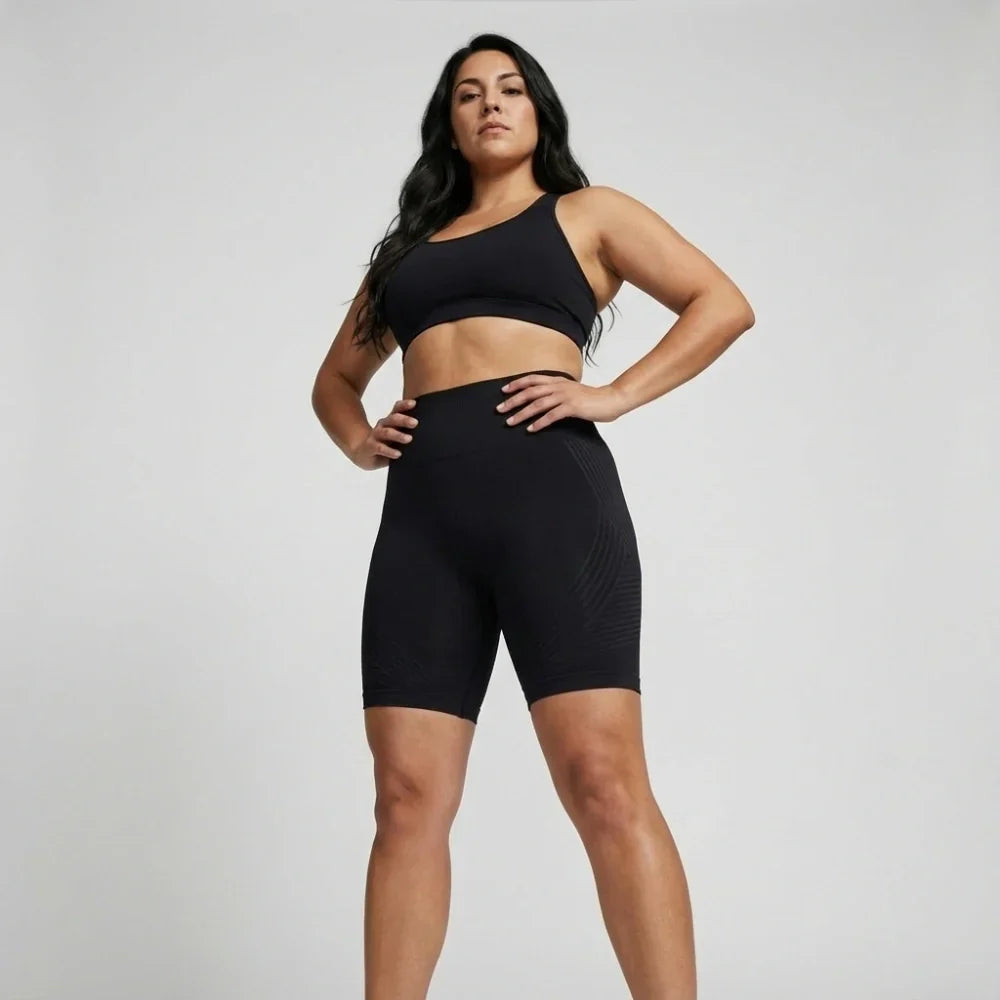 Short Legging Modeladora Preta