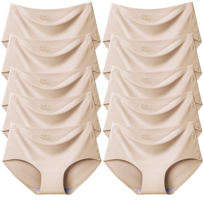Calcinha de Seda Soft Sem Costura (Kit Com 6 Peças)