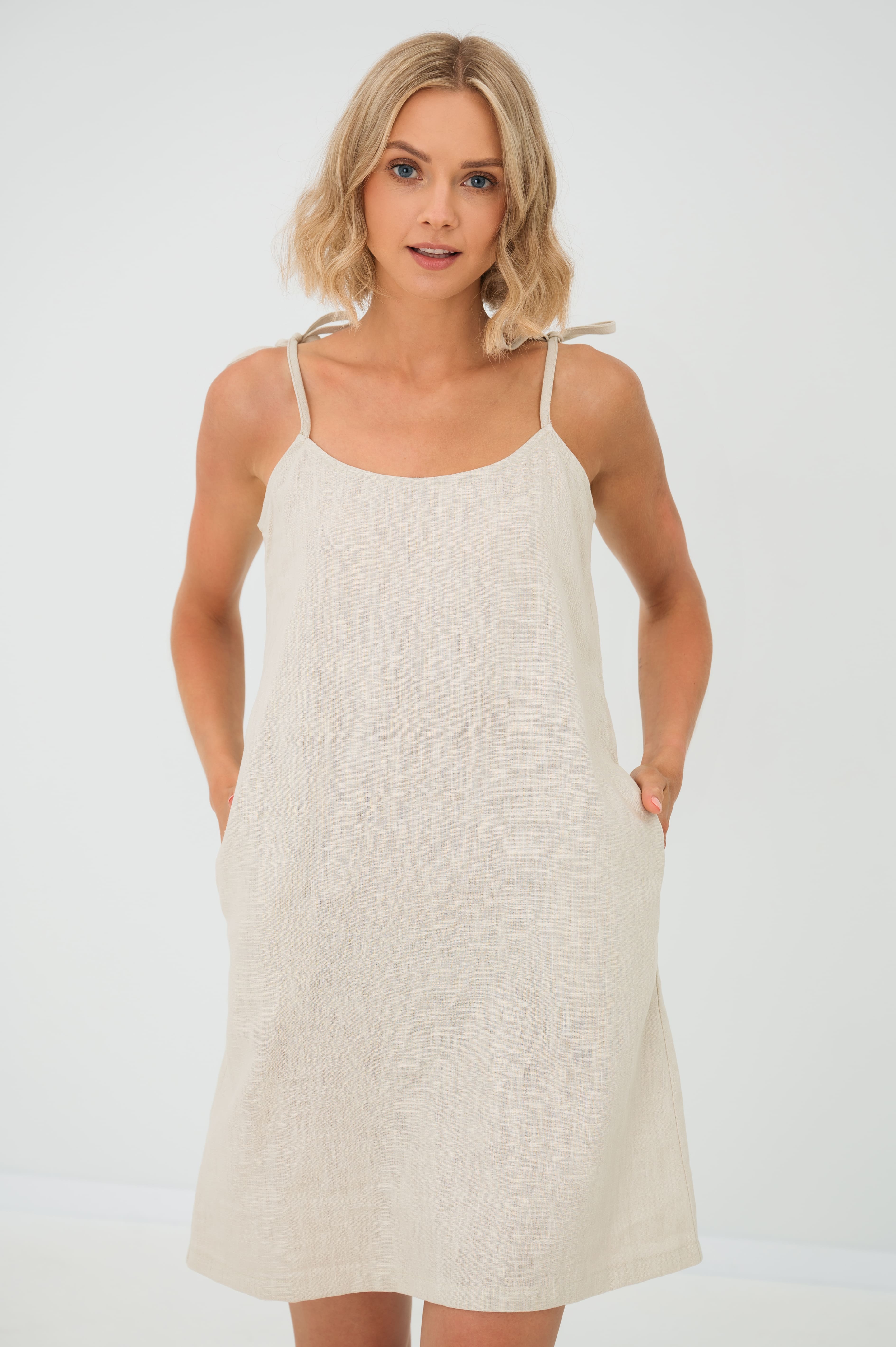 Vestido Linho Costa