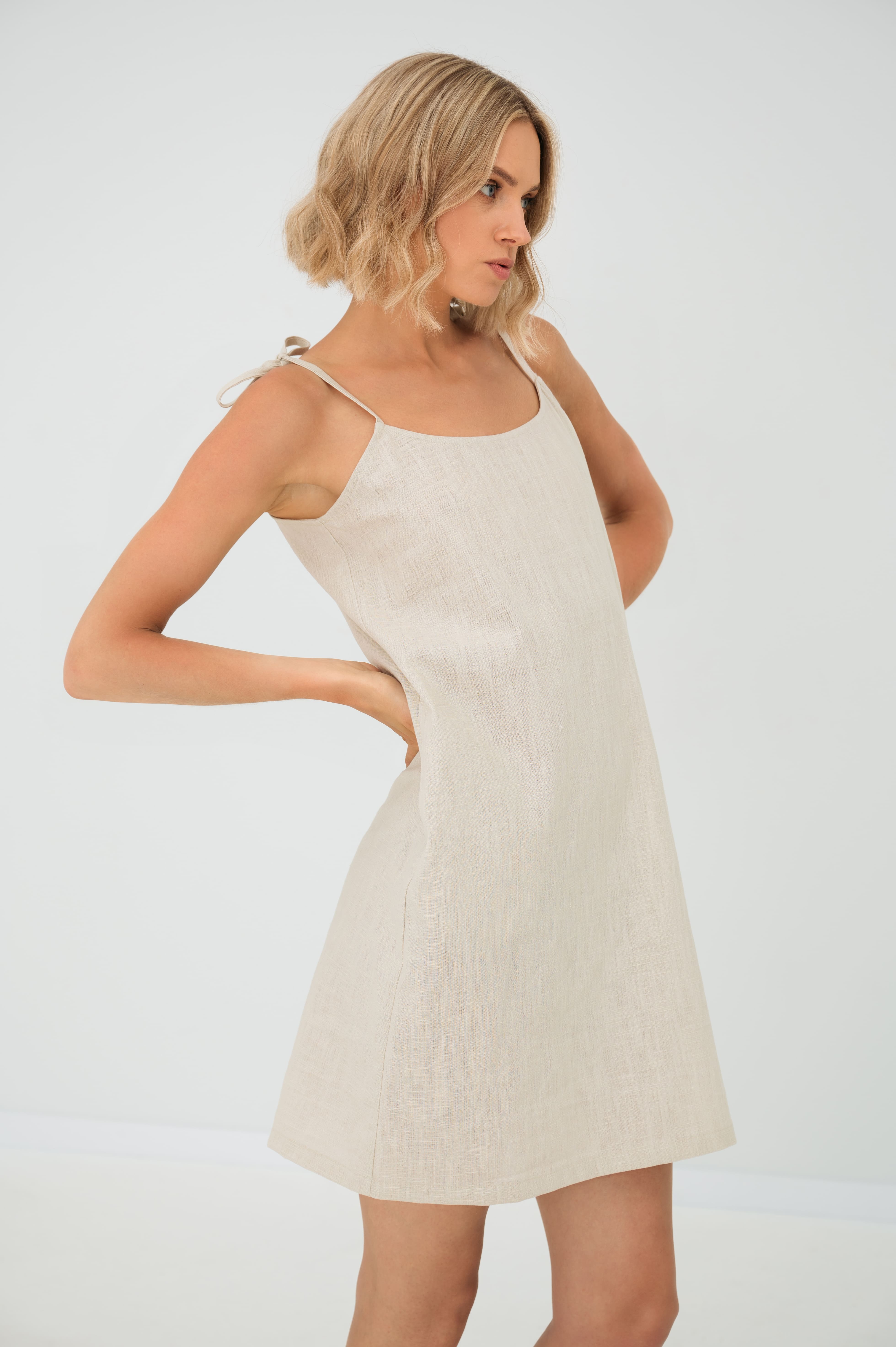 Vestido Linho Costa