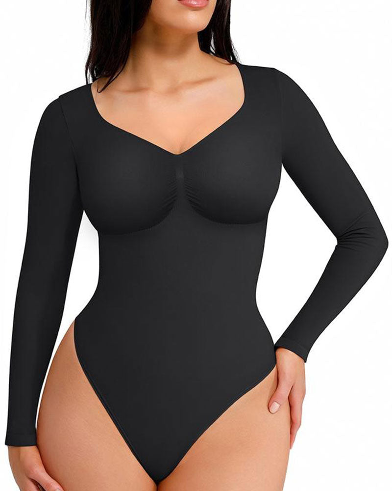 Body Manga Longa Modelador