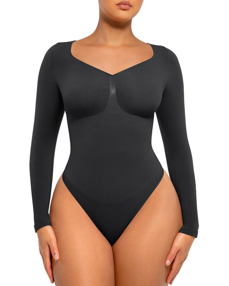 Body Manga Longa Modelador
