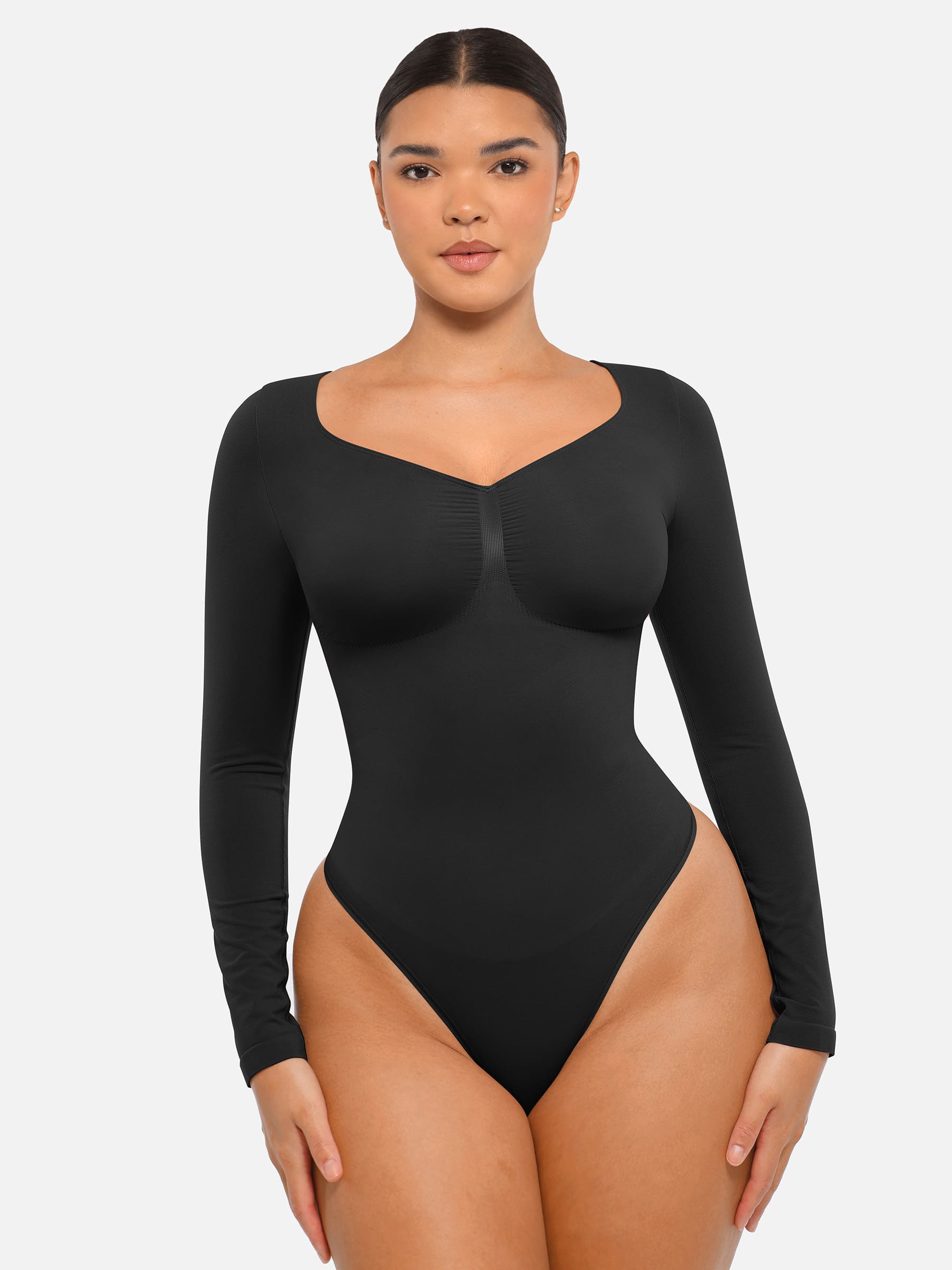 Body Manga Longa Modelador