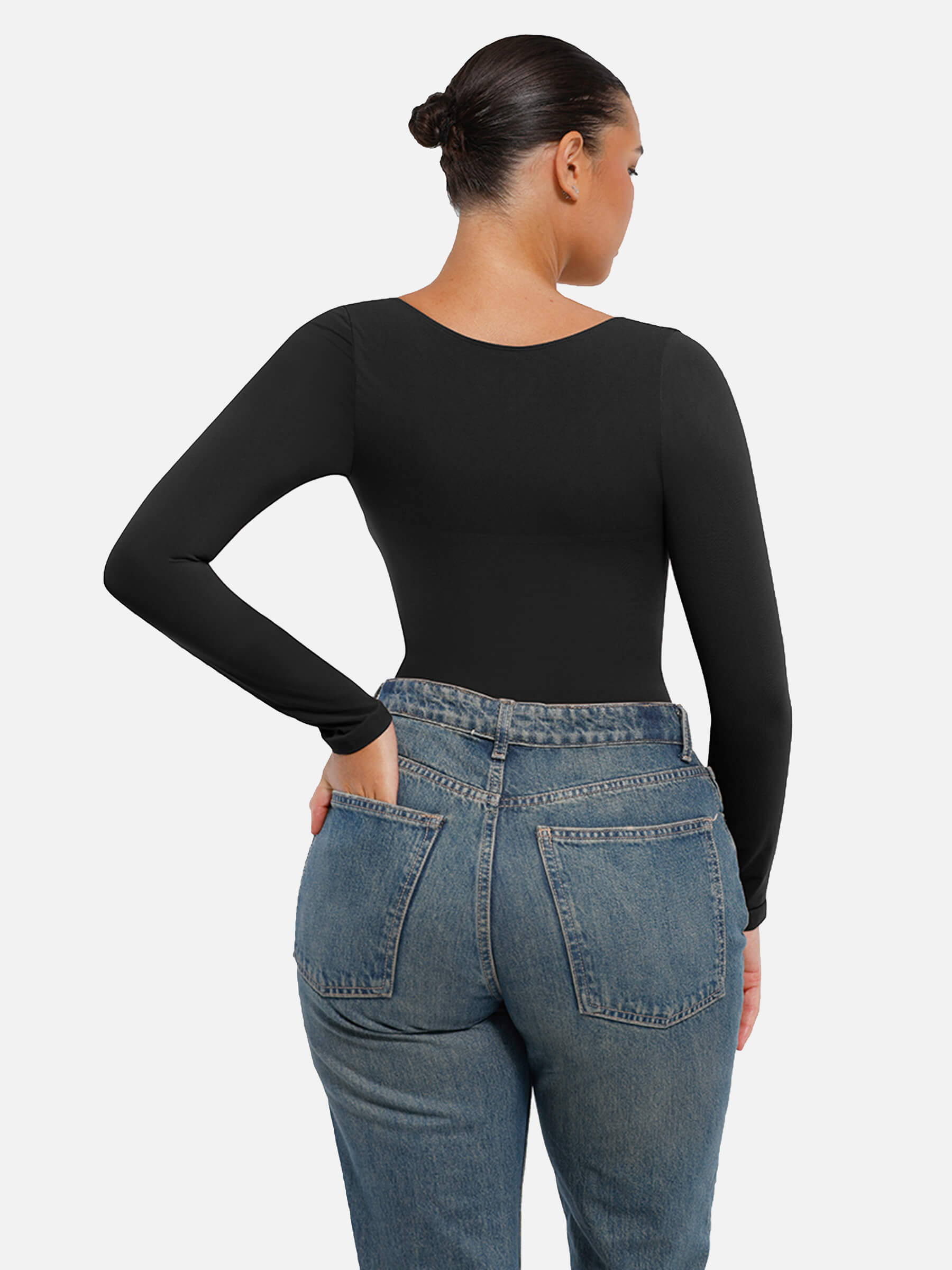 Body Manga Longa Modelador