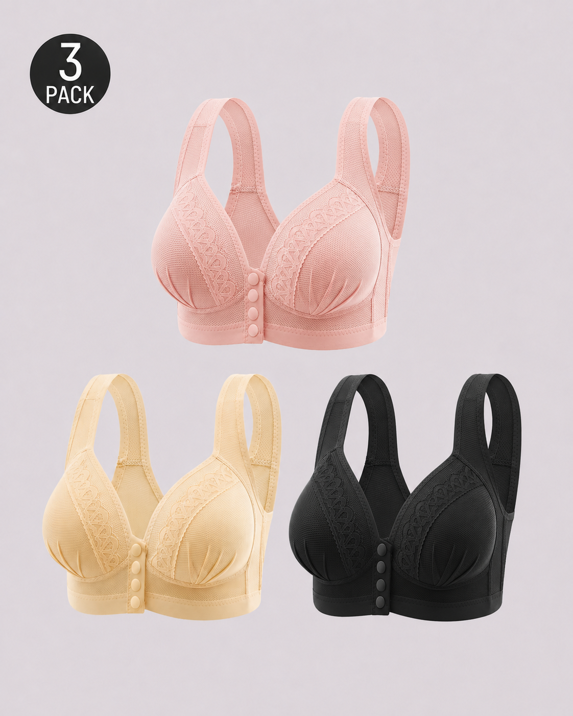 Sutiã Plus Size Push-Up Ultra Conforto