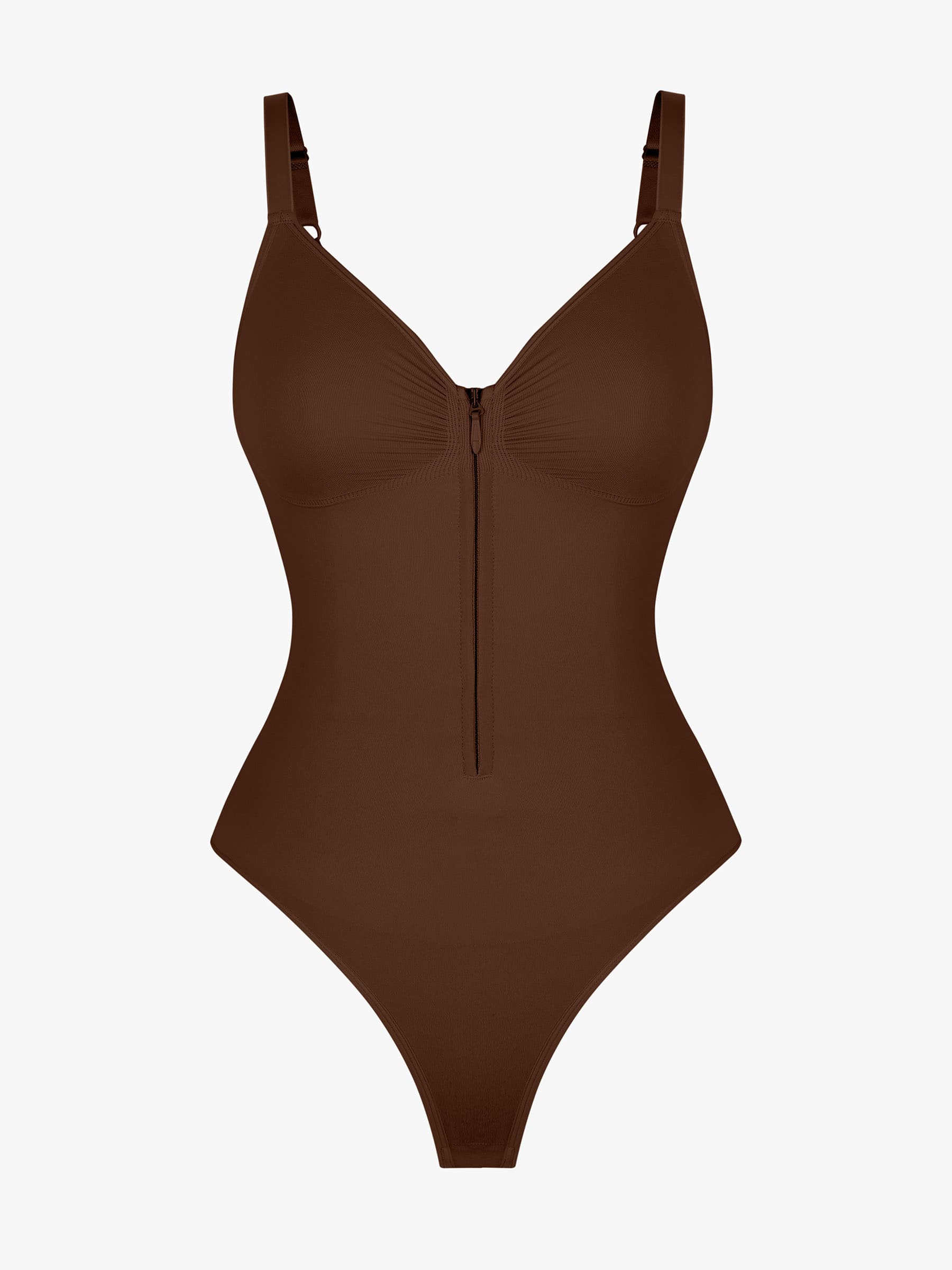 Body Modelador com Zíper Frontal