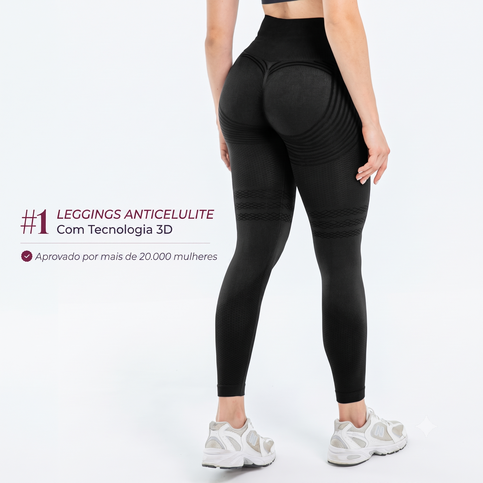 Legging 3D Anti-Celulite Coraluz™