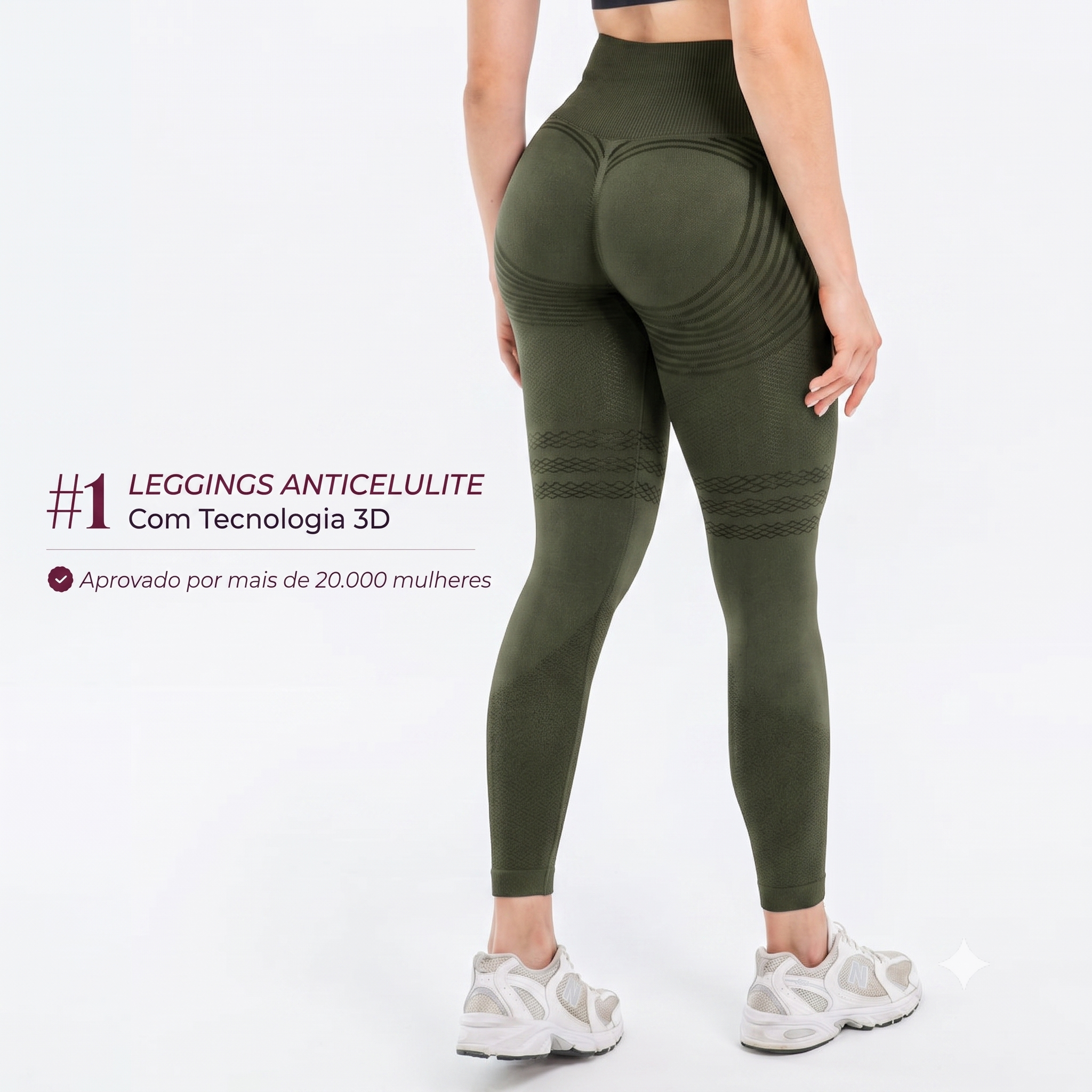Legging 3D Anti-Celulite Coraluz™