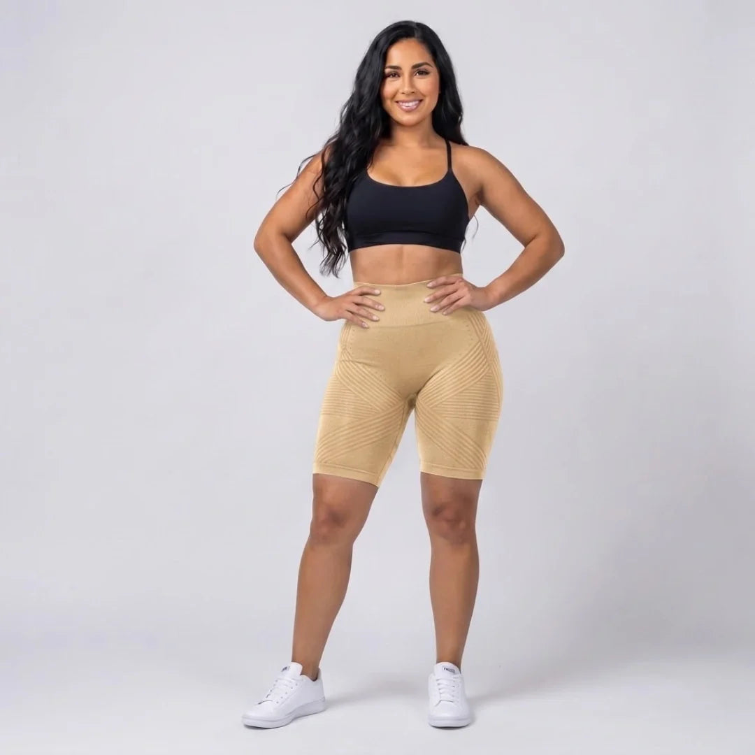 Short Legging Modeladora Rosa