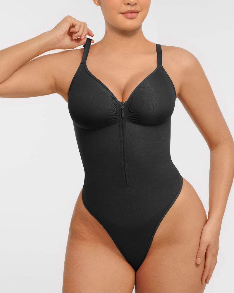 Body Modelador com Zíper Frontal