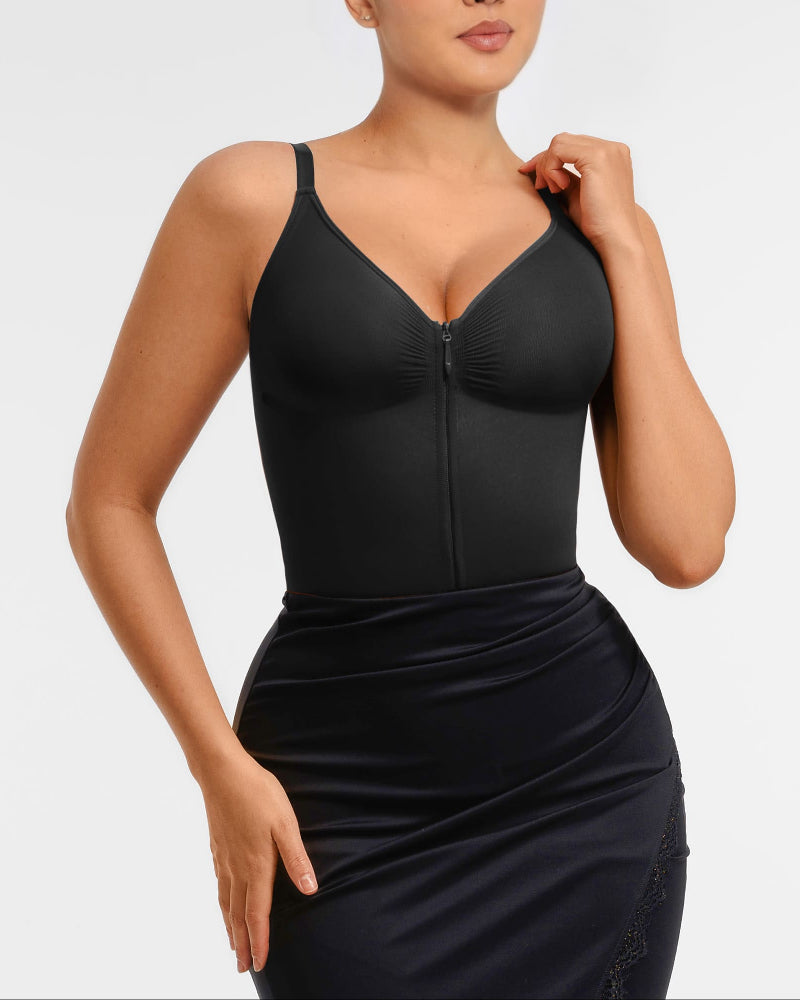 Body Modelador com Zíper Frontal