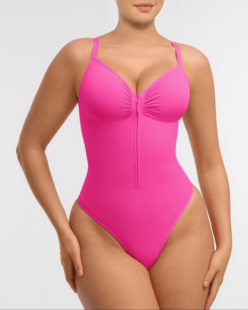 Body Modelador com Zíper Frontal