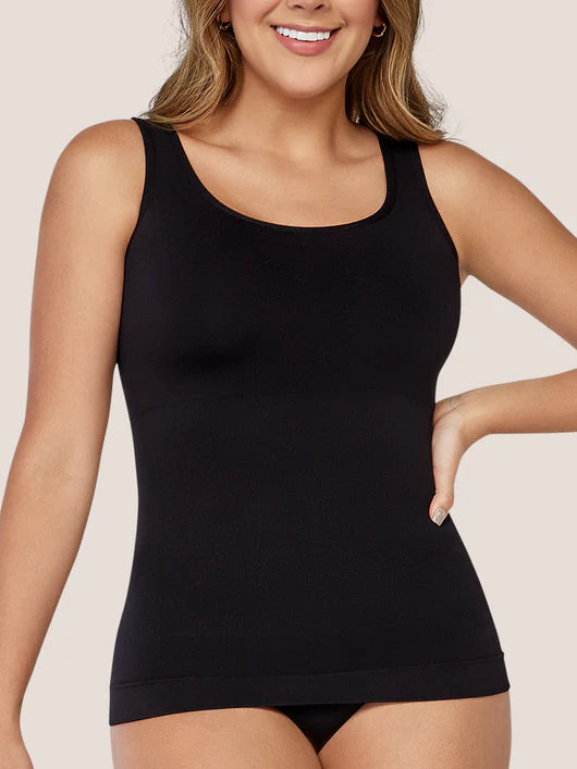 Curveez body shaper cami front black