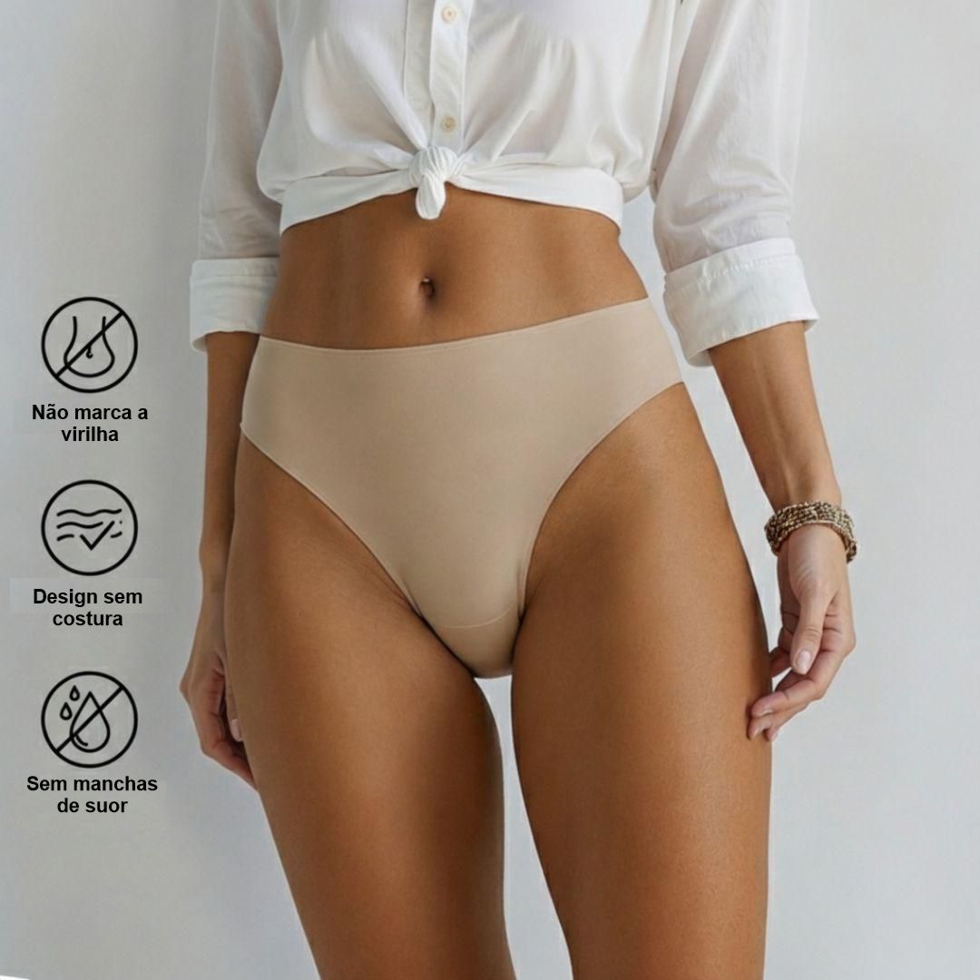 Calcinha Cozy Invisivel  em fibra de bambu