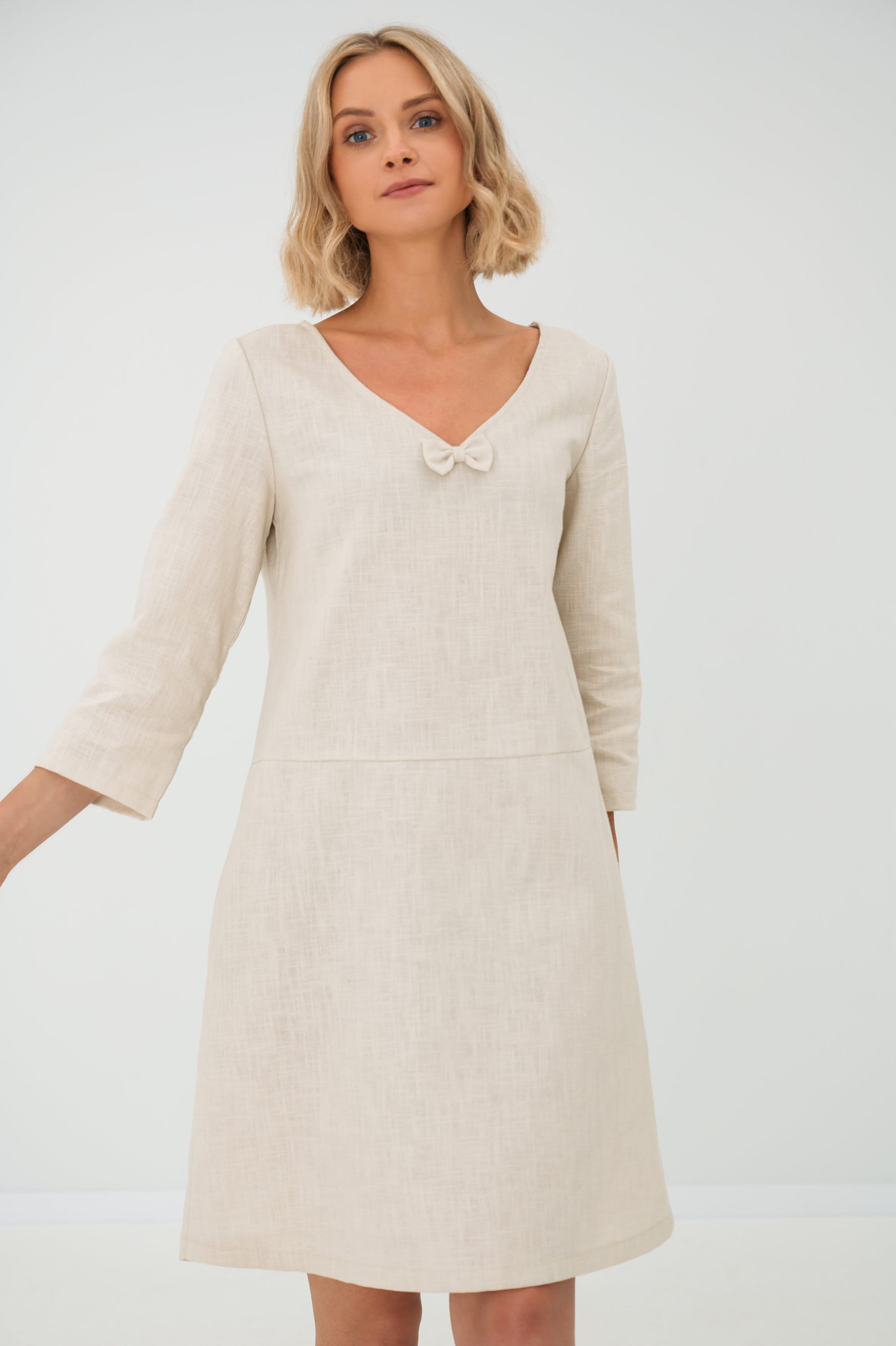Vestido Linho Sunset