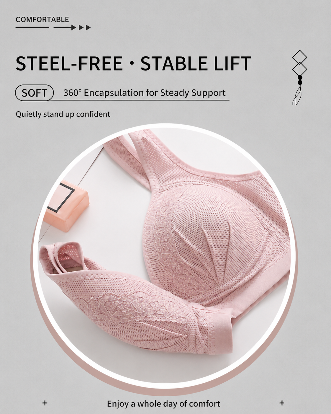 Sutiã Plus Size Push-Up Ultra Conforto