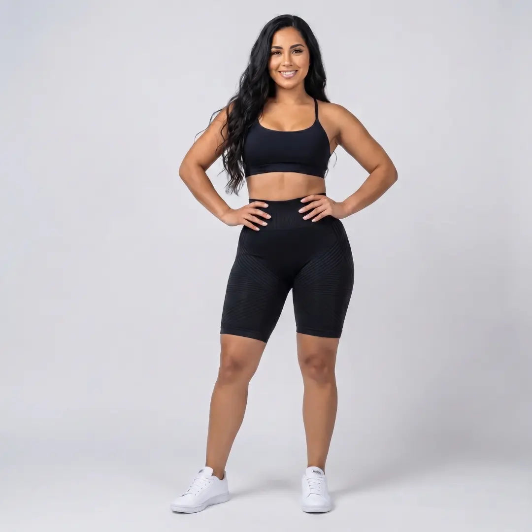 Short Legging Modeladora Rosa