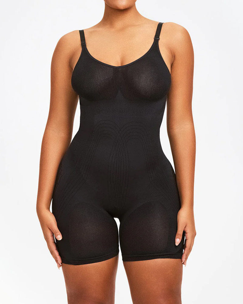 Macacão Modelador em Tule