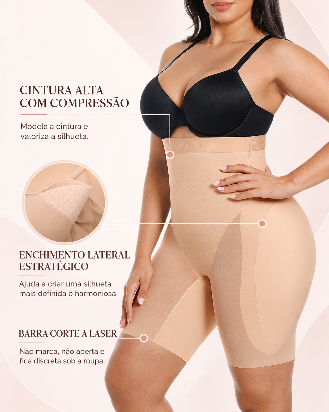 Short Modelador Slim Control™